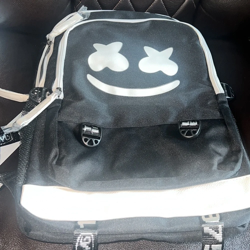 CUSALBOY TV Backpack Student Men and Women USB Charging School - Picture 3 of 4